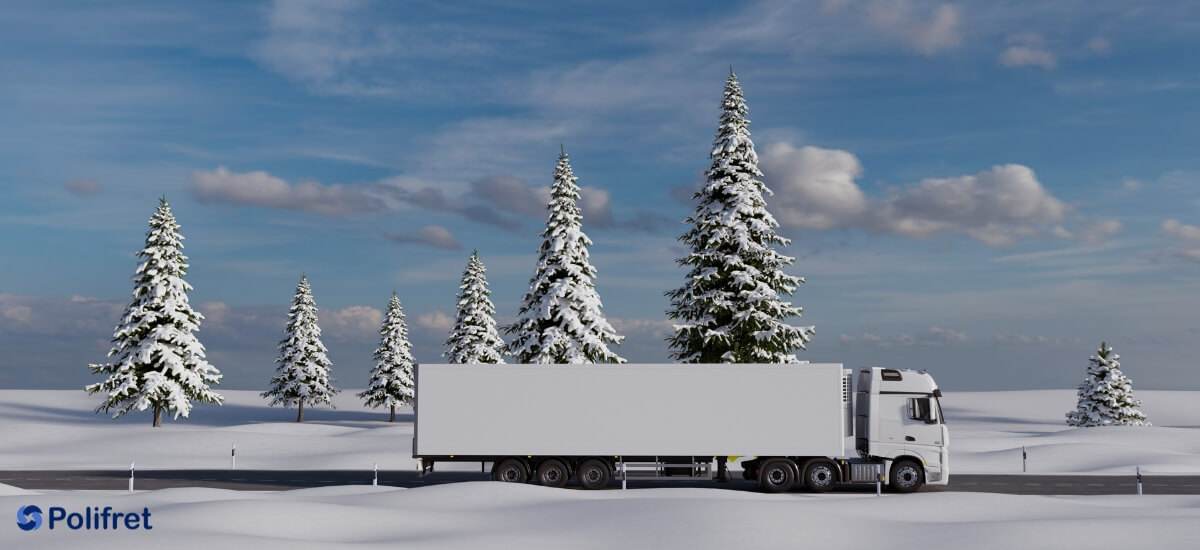 Riesgos de conducir en invierno camiones y las precauciones que deberás de tomar para evitar cualquier problema.